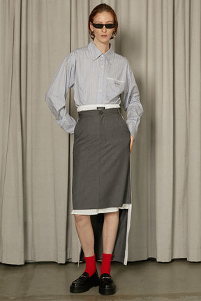 【25 SPRING PRE ORDER】Midi Train Skirt