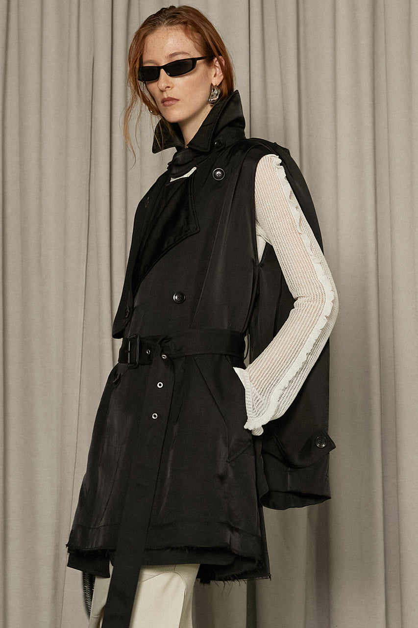 【25 SPRING PRE ORDER】Cut-out Trench Coat