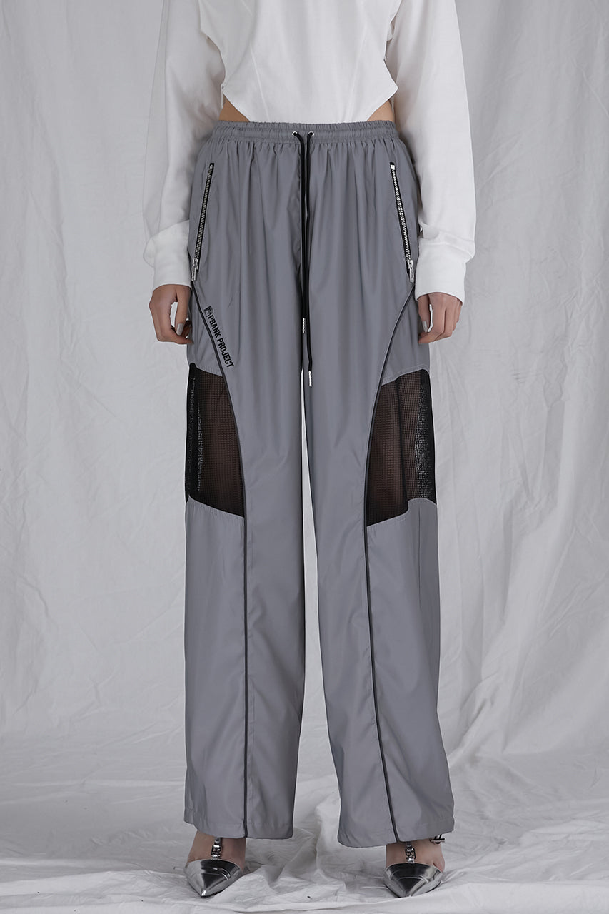 Mesh Track Panel Pants