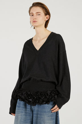 Tape Ribbon Camisole Layer Knit - 2026 SPRING