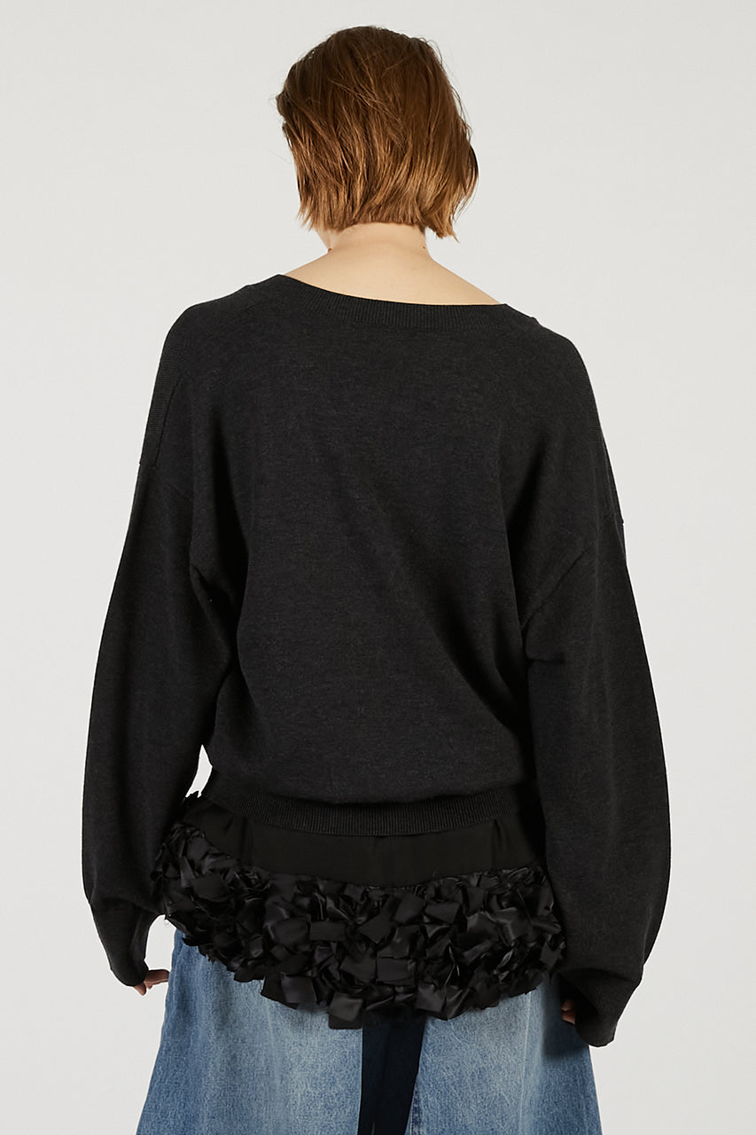 Tape Ribbon Camisole Layer Knit - 2026 SPRING