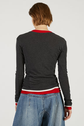 Double Neck Layered Top - 2026 SPRING