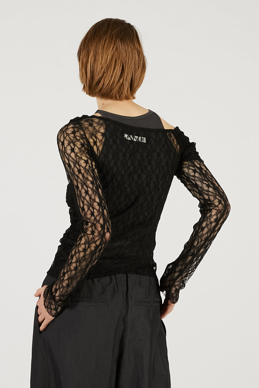 Off-Shoulder Layered Top - 2026 SPRING