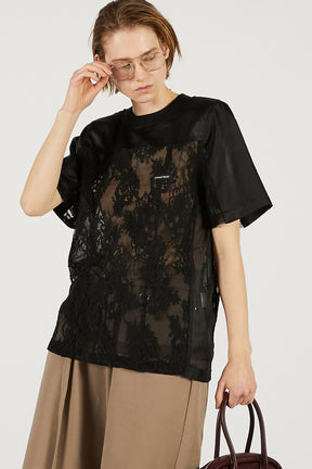 Over Lace Tee - 2026 SPRING