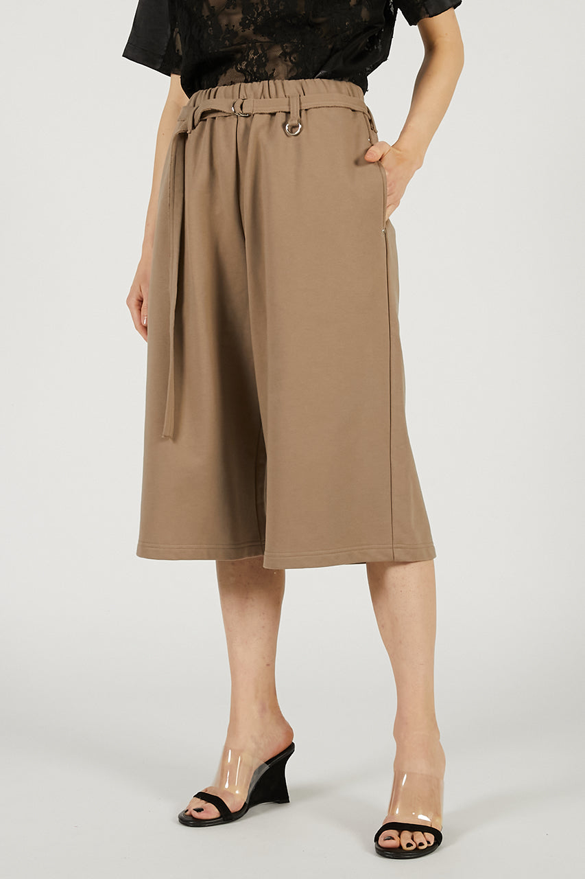 Belted Sweat Shorts - 2026 SPRING