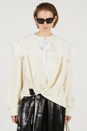 Square Lace Collar - 2026 SPRING