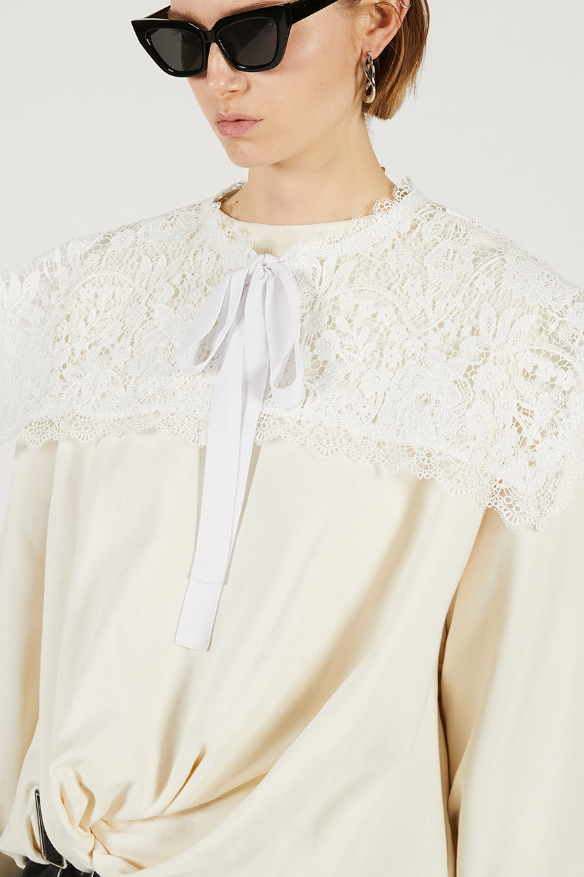 Square Lace Collar - 2026 SPRING