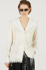 Lace Collar Shirt - PRE ORDER