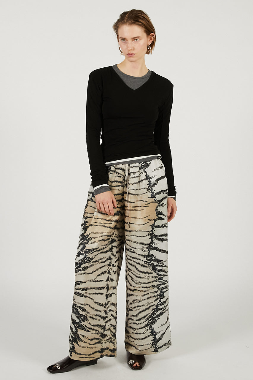 Double Neck Layered Top - 2026 SPRING