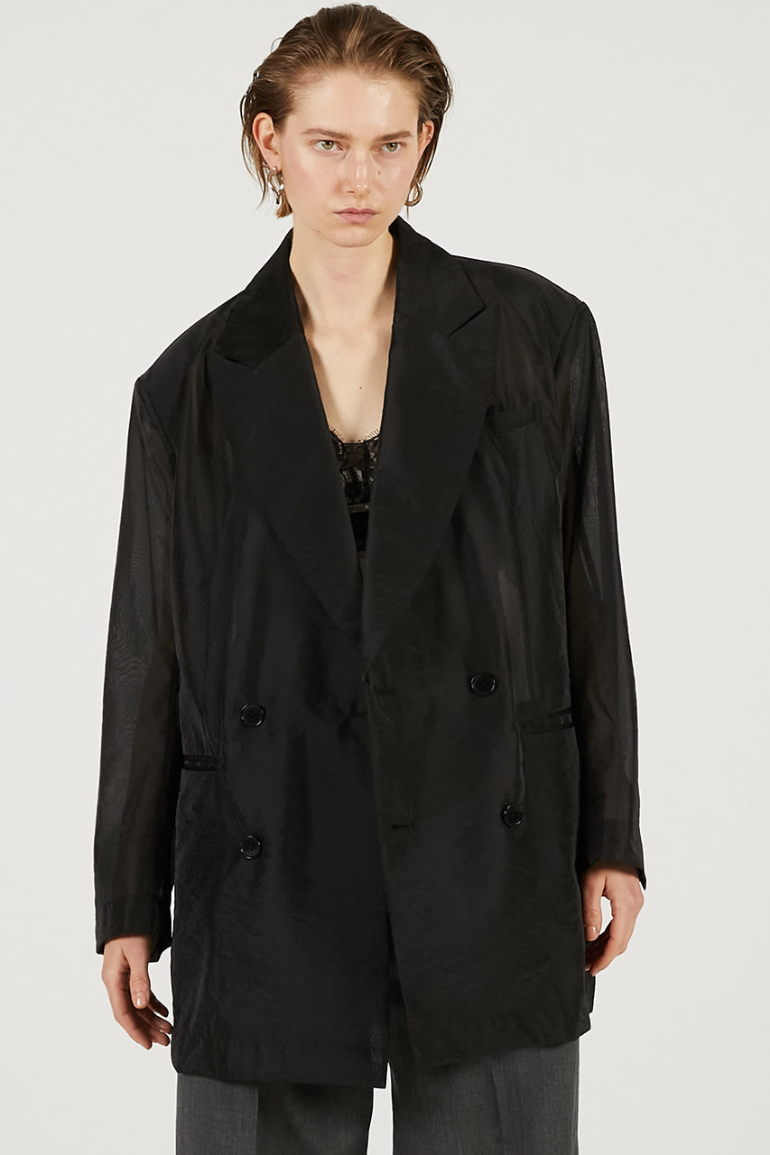 Sheer Oversized Jacket - 2026 SPRING
