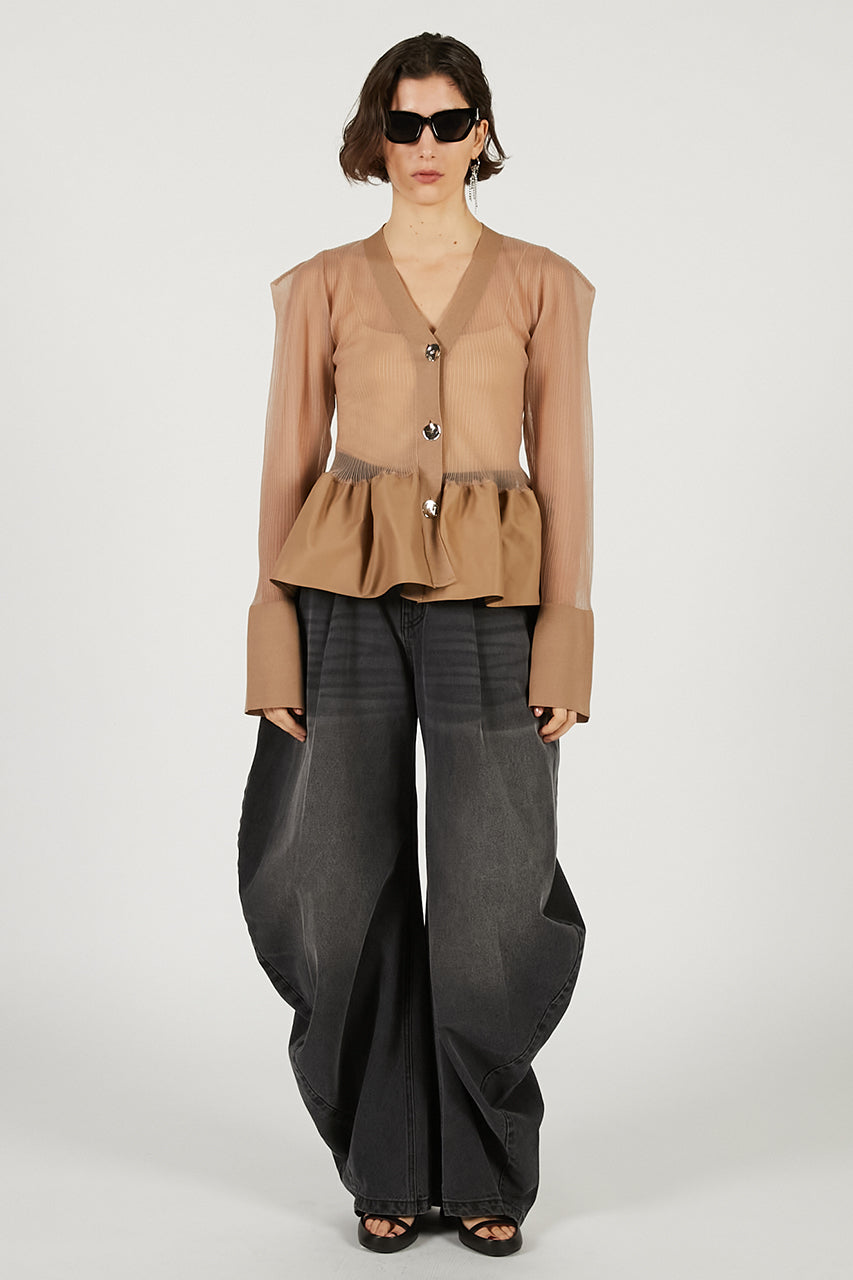 Drape Denim Pants - 2026 SPRING