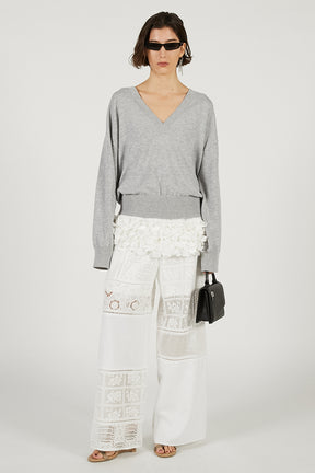 Tape Ribbon Camisole Layer Knit - 2026 SPRING