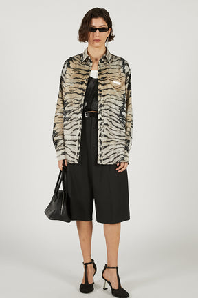 Tiger Print Shirt - 2026 SPRING
