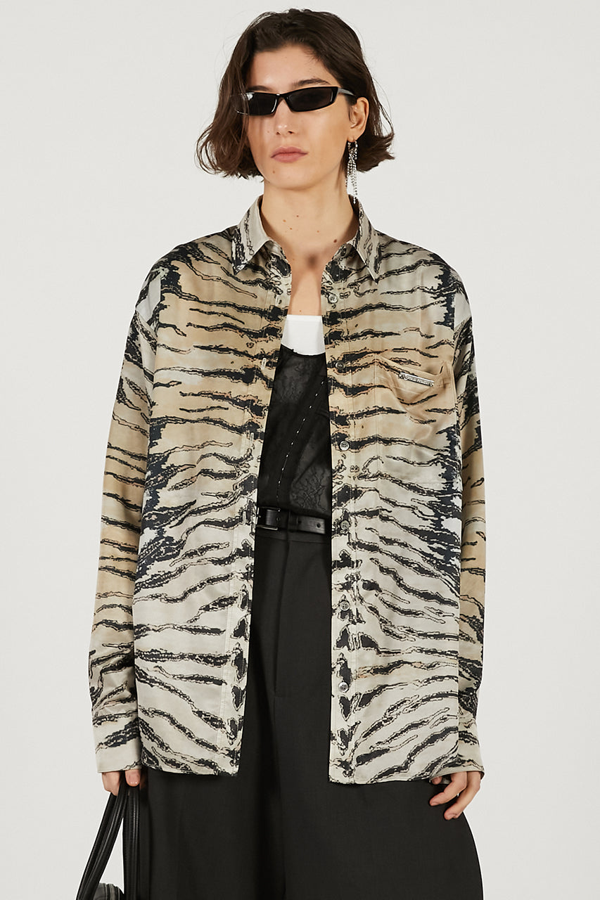 Tiger Print Shirt - 2026 SPRING