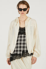 Light Tropical Zip Hoodie