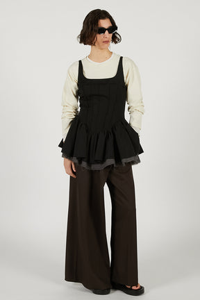 Rustic Peplum Tops - 2026 SPRING