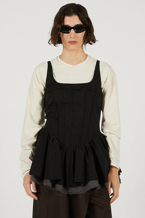 Rustic Peplum Tops - 2026 SPRING