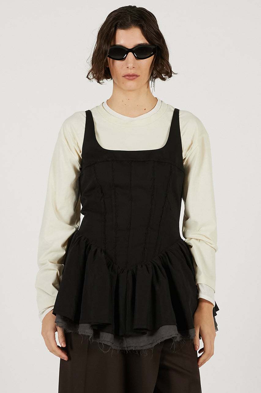 Rustic Peplum Tops - 2026 SPRING