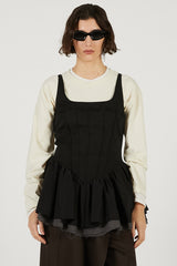 Rustic Peplum Tops