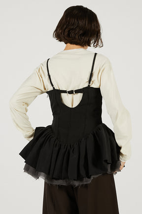 Rustic Peplum Tops - 2026 SPRING