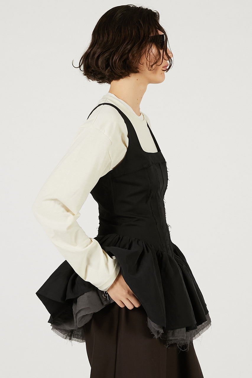 Rustic Peplum Tops - 2026 SPRING