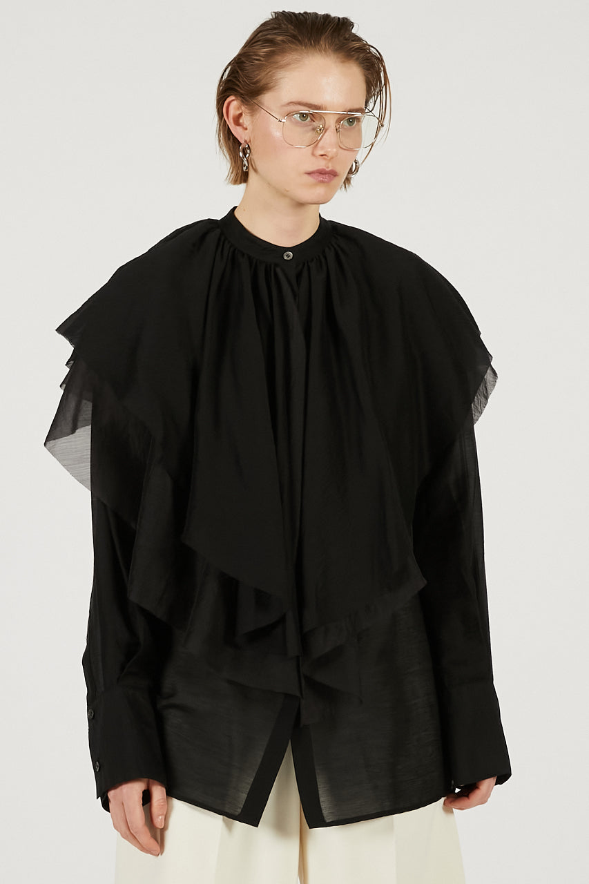 Volume Ruffled 2WAY Top - 2026 SPRING