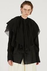 Volume Ruffled 2WAY Top