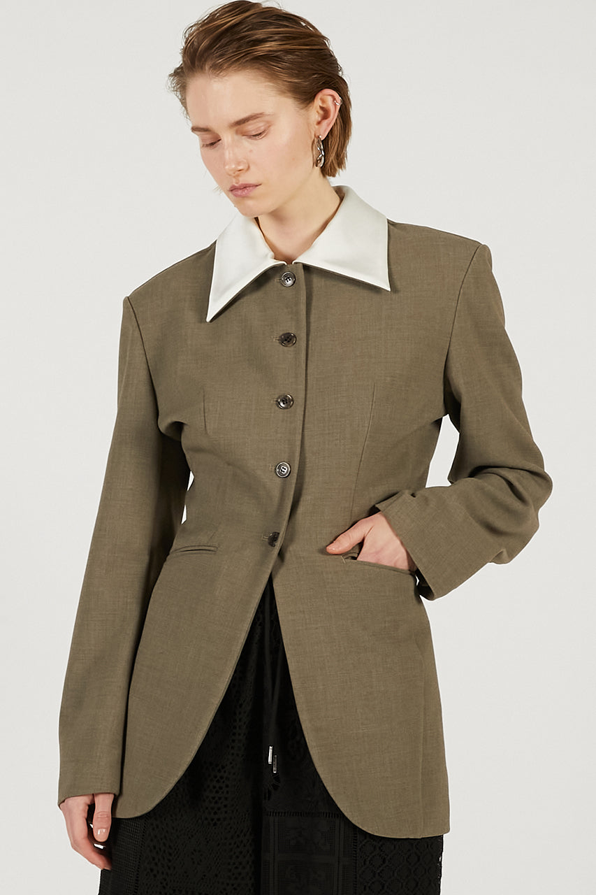 Detachable Collar Jacket - 2026 SPRING