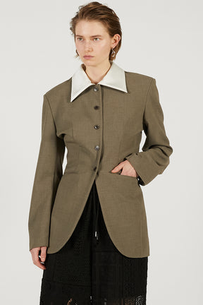Detachable Collar Jacket - 2026 SPRING