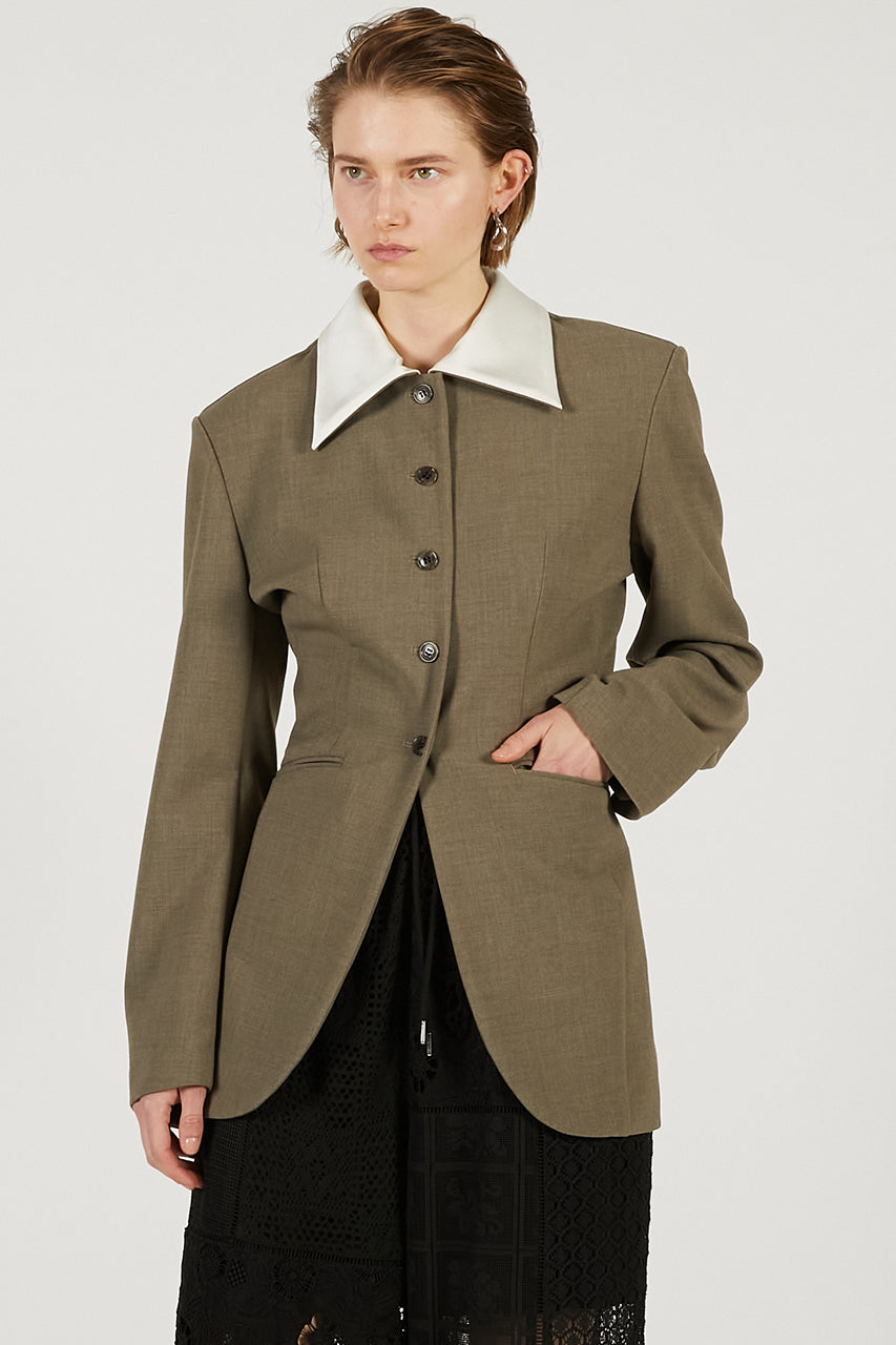 Detachable Collar Jacket - 2026 SPRING