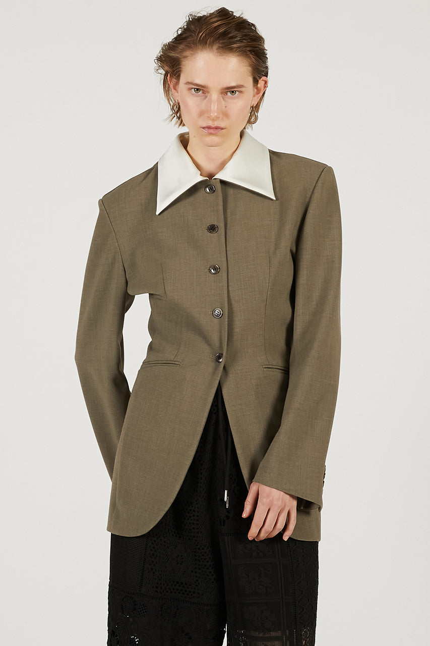Detachable Collar Jacket - 2026 SPRING