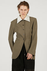 Detachable Collar Jacket
