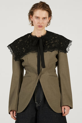 Square Lace Collar - 2026 SPRING
