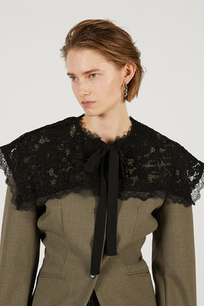 Square Lace Collar - 2026 SPRING