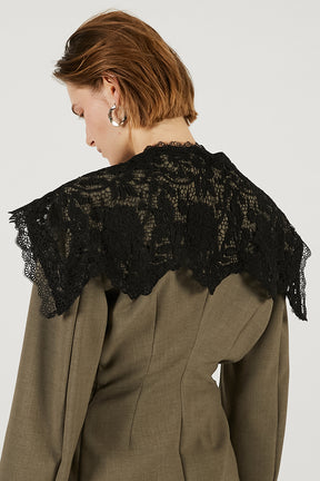 Square Lace Collar - 2026 SPRING