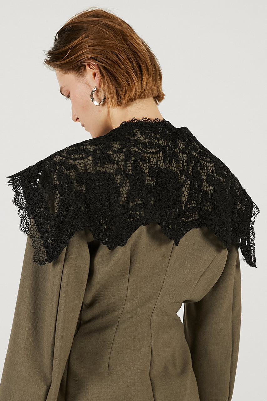 Square Lace Collar - 2026 SPRING