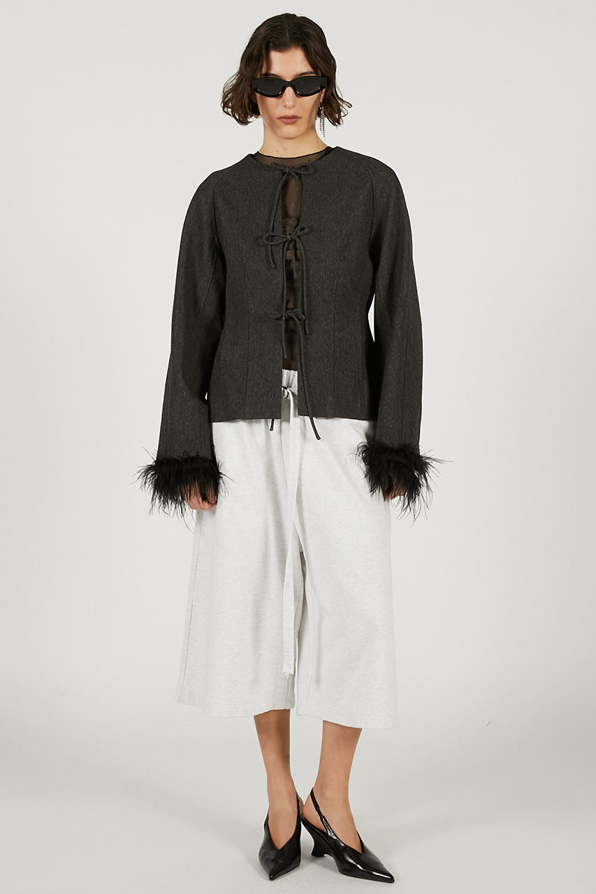 Belted Sweat Shorts - 2026 SPRING