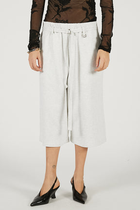 Belted Sweat Shorts - 2026 SPRING