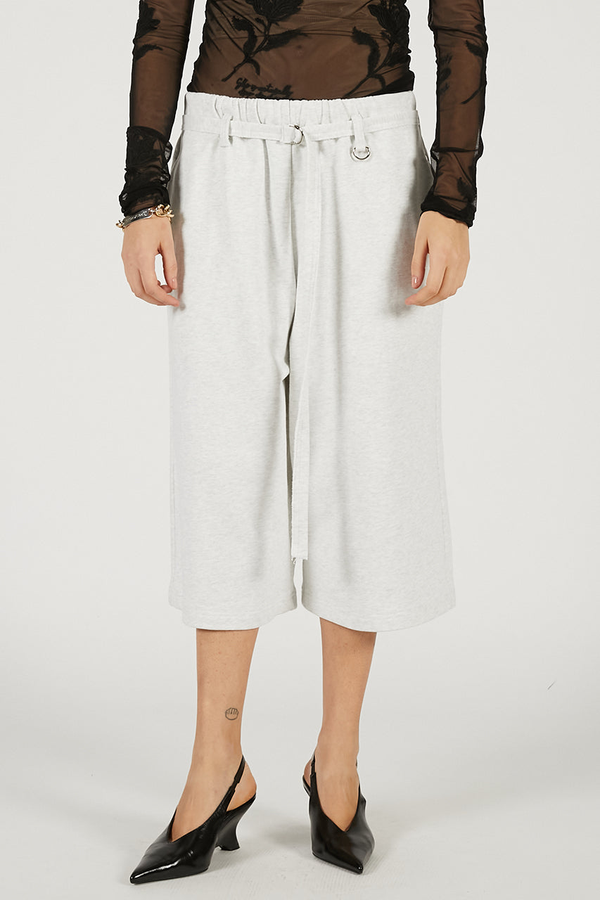 Belted Sweat Shorts - 2026 SPRING