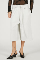 Belted Sweat Shorts - 2026 SPRING