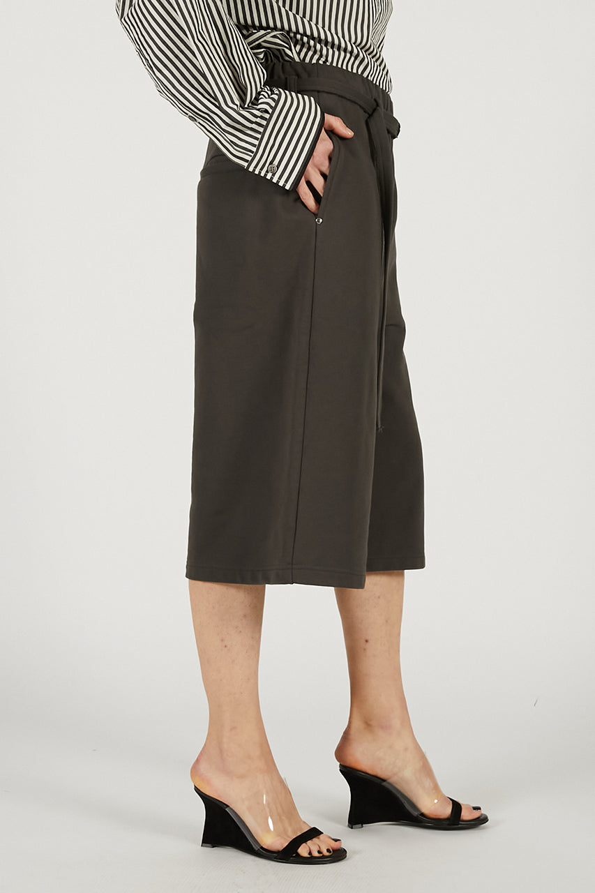 Belted Sweat Shorts - 2026 SPRING
