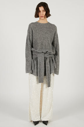 Knot Front Knit Tunic