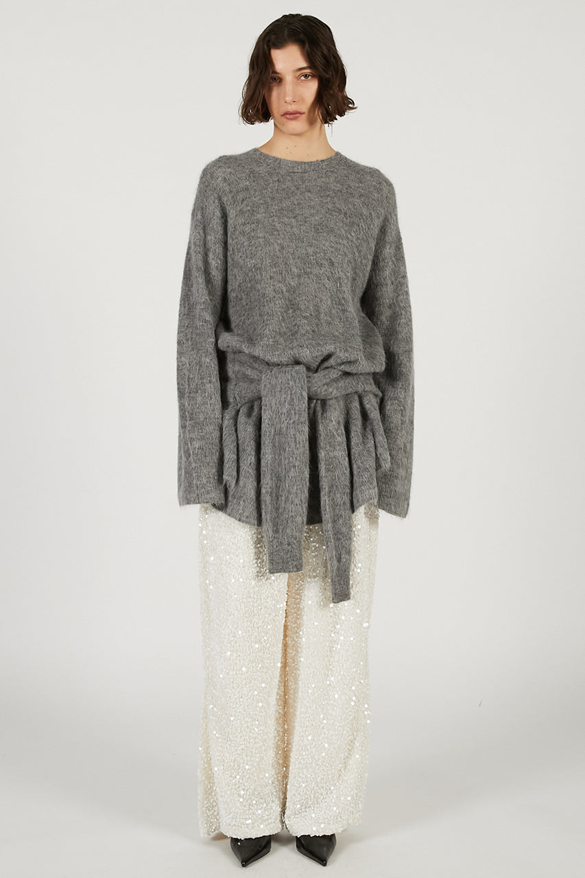 Knot Front Knit Tunic