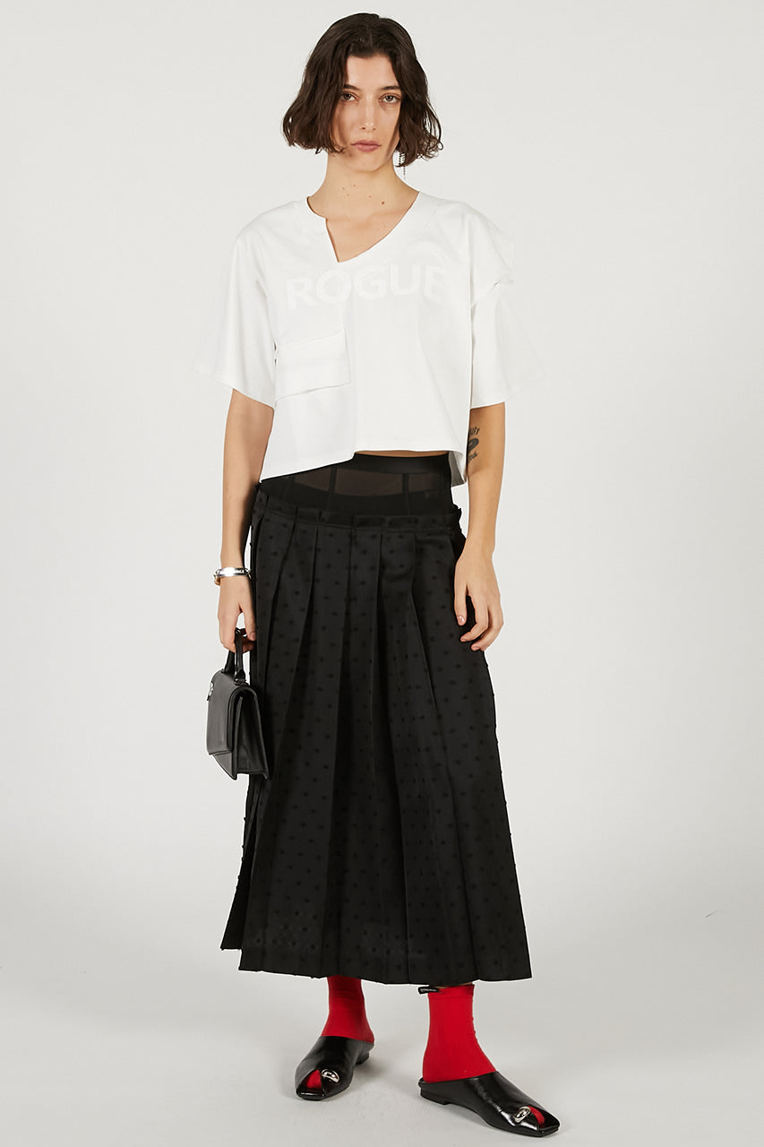 Box Pleated Skirt - 2026 SPRING