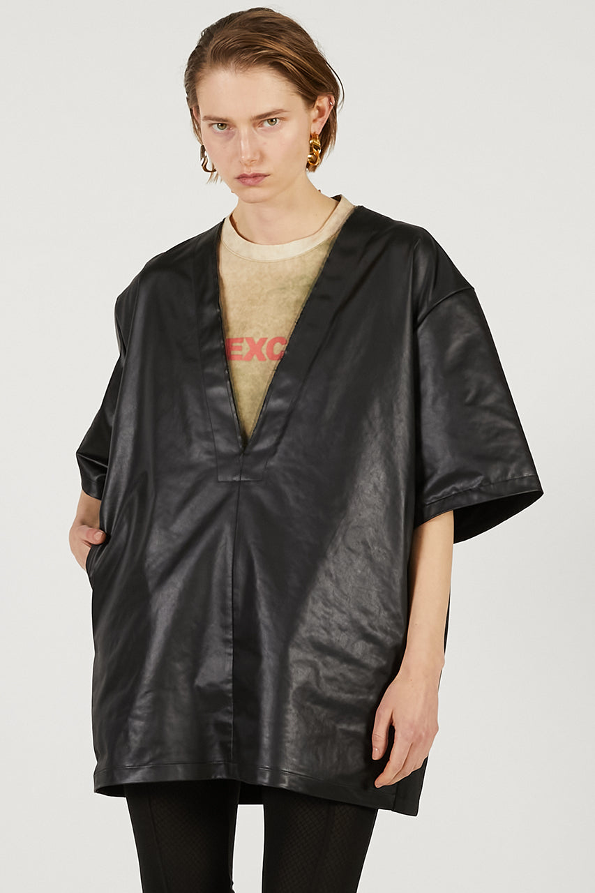 Leather-like Over T - 2026 SPRING