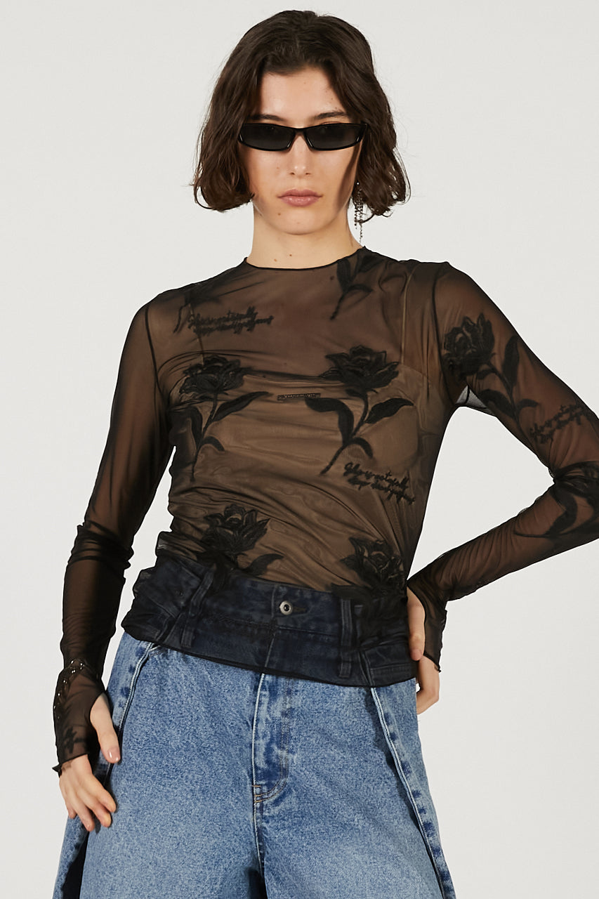 Flower Embroidery Tops - 2026 SPRING