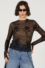 Flower Embroidery Tops - 2026 SPRING