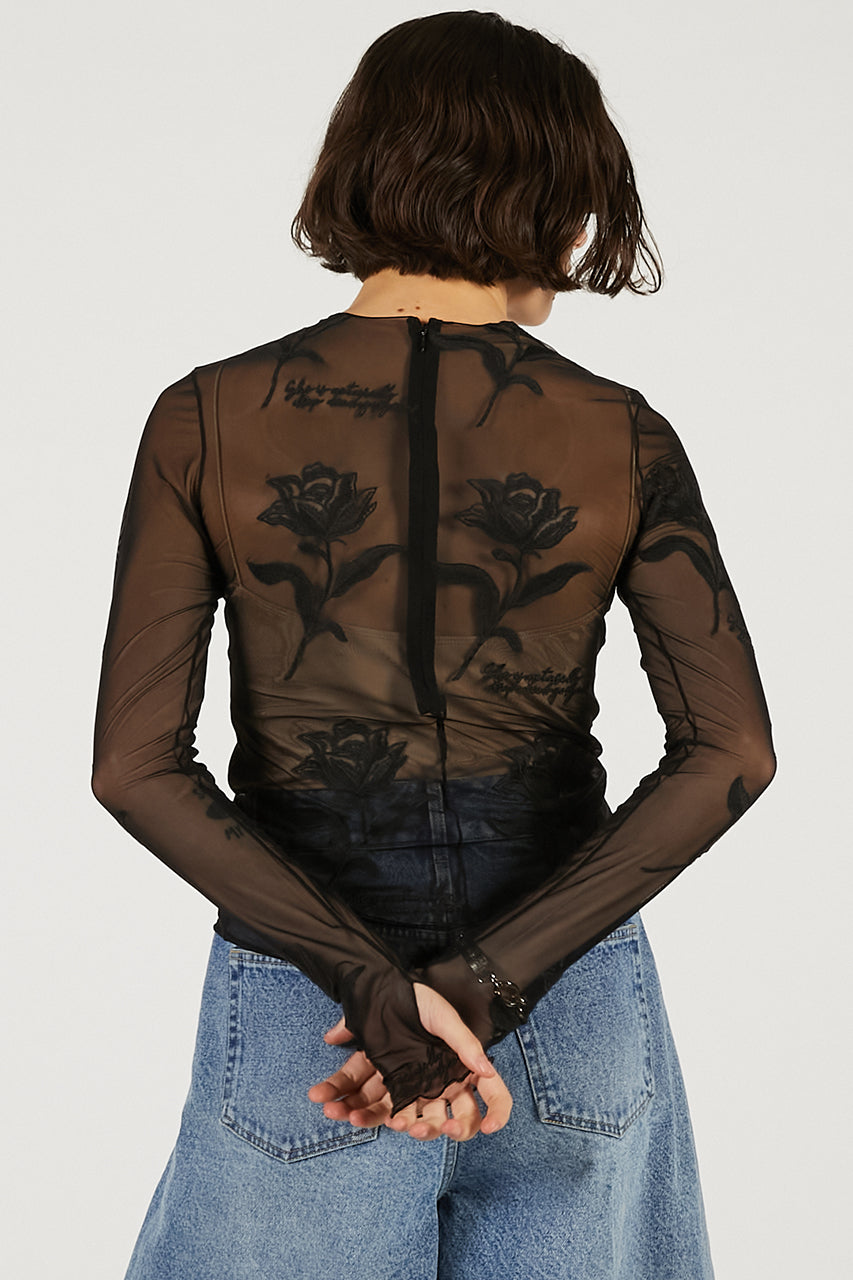Flower Embroidery Tops - 2026 SPRING