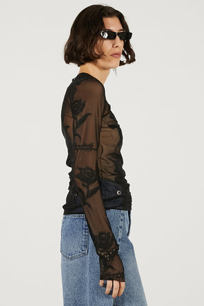 Flower Embroidery Tops - 2026 SPRING