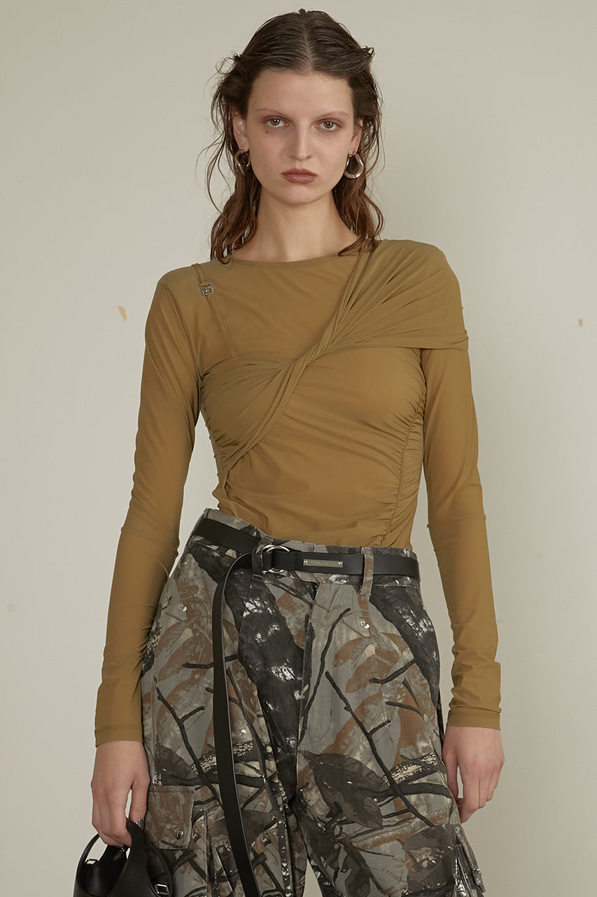 Asymmetrical Twist Bodysuit - SALE